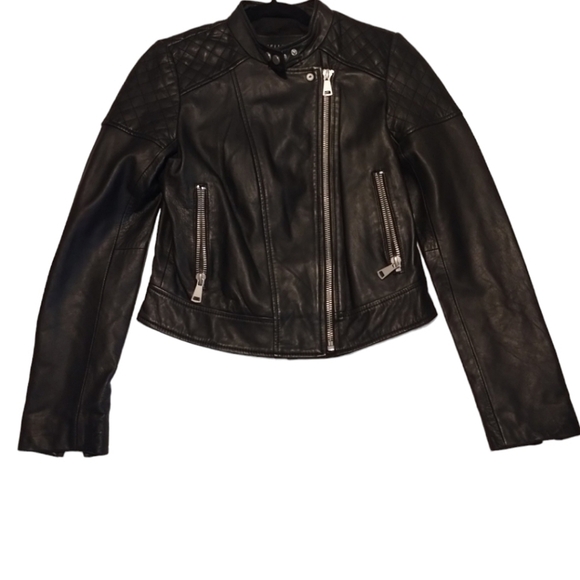 BAGATELLE NYC Genuine Leather Moto Full Zip‎ Jacket - Picture 7 of 7